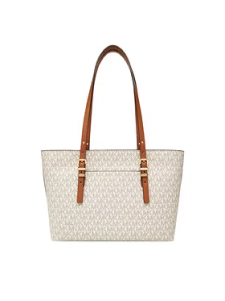 MICHAEL Michael Kors Shopper torba svijetlobež / moka smeđa siva