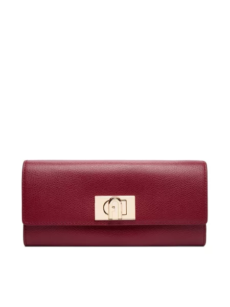 FURLA Denarnica češnjevo rdeča