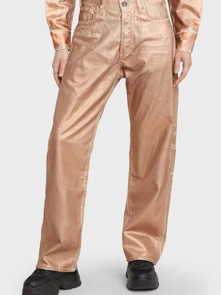 Джинси бойфренди G-star Raw золоті