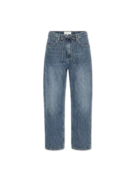 Jeansy straight leg Rag & Bone niebieskie