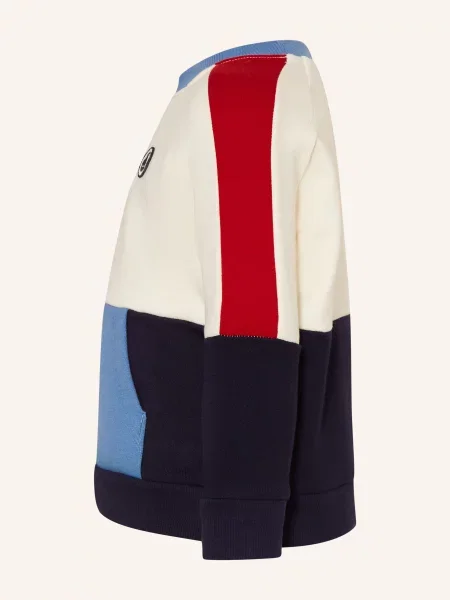 Petit Bateau Mikiny krémová modrá červená