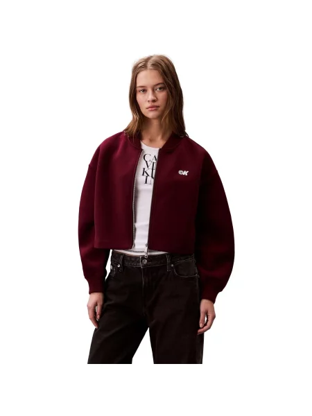 Mikina Calvin Klein červená