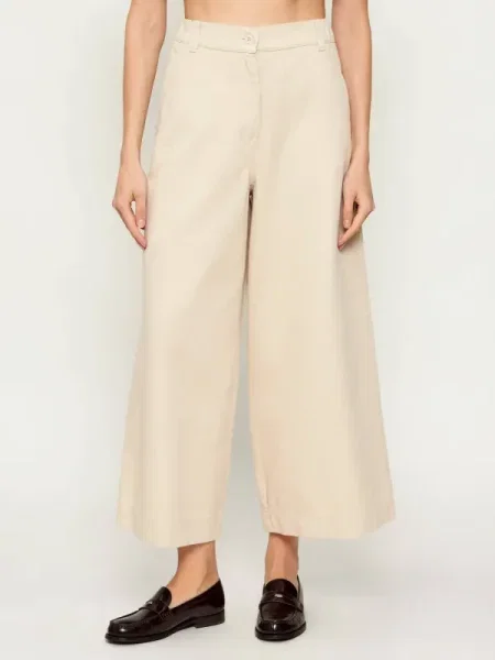 Weekend MaxMara Pantaloni WKDARIETE | Relaxed fit bej