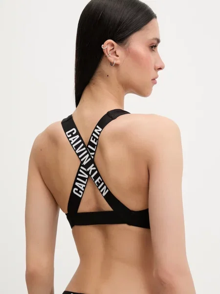 Calvin Klein biustonosz kąpielowy czarny