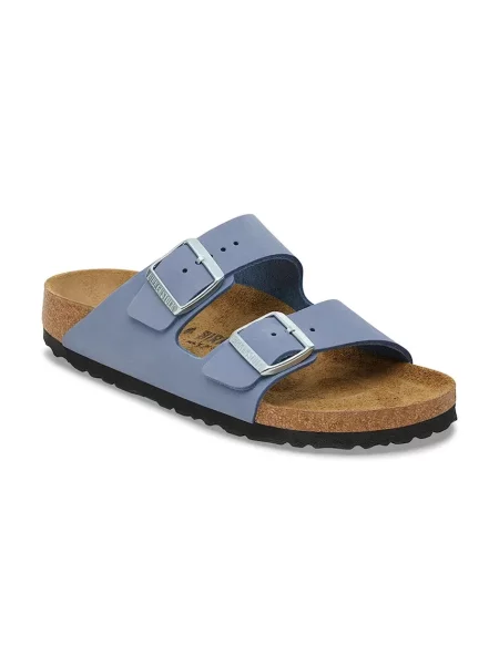 Dámske šľapky Birkenstock Arizona Lenb Narrow modré