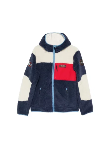 Bluza z kapturem Napapijri polarowa