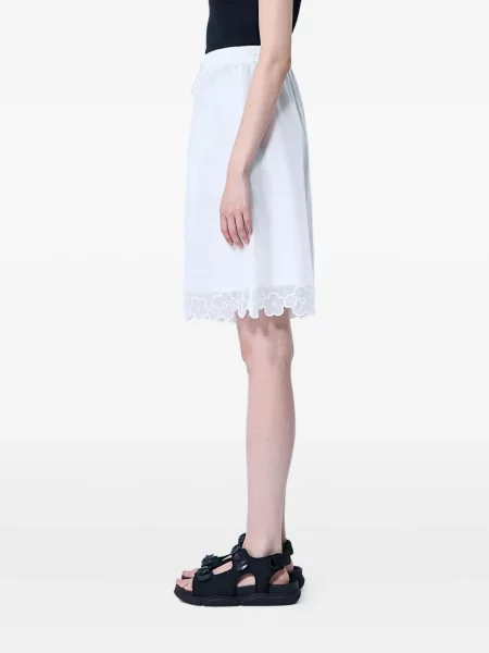 Szorty Cecilie Bahnsen koronkowe białe