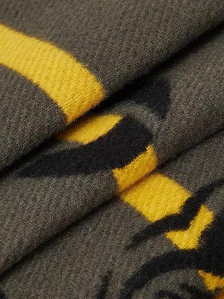 Fular Fendi de lână negru