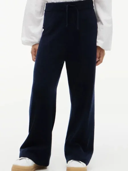 Tommy Hilfiger pantaloni pentru copii cu amestec de lână