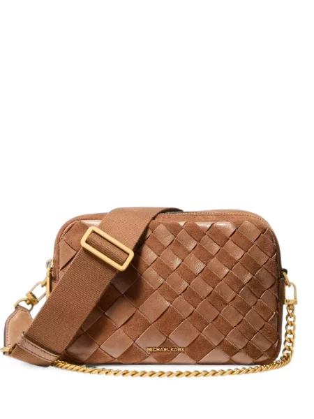 Dětska crossbody kabelka Michael Kors hnědá