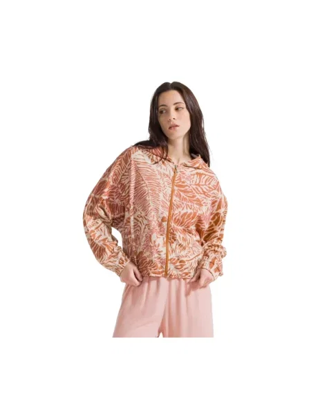 Bluza rozpinana Deha brązowa