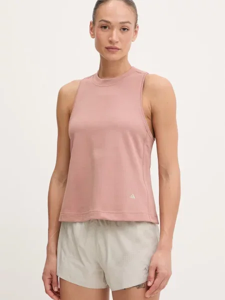 Adidas by Stella McCartney top de antrenament pentru femei maro