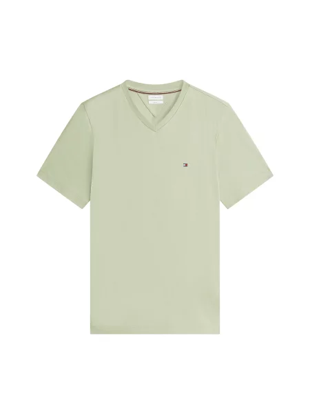 TOMMY HILFIGER Tričko ESSENTIAL svetlozelená