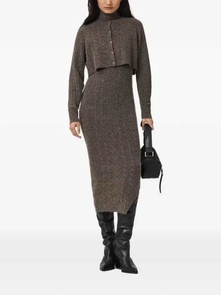 Rochie Allsaints de costum maro