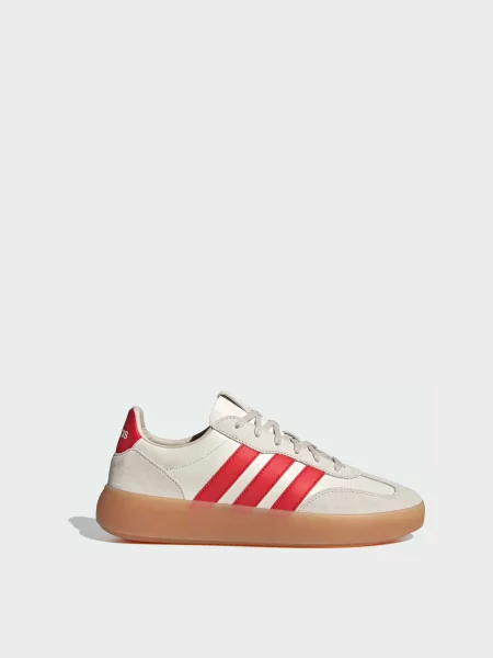 Кожаные кроссовки Adidas белые