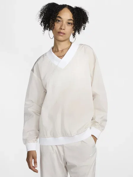 Світшот NIKE Sportswear Essential Loose UV бежевий