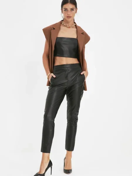 Pantaloni Trendyol gri