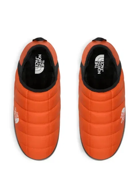 Matlasat papuci tip mules The North Face cu imagine portocaliu