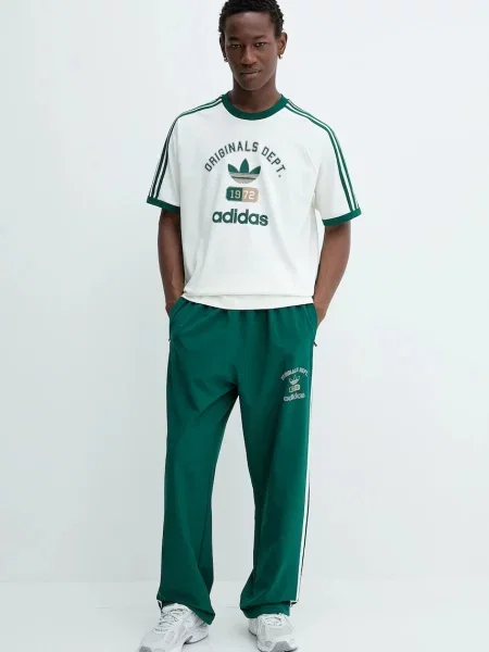 Спортивні штани adidas Originals OG Dept Tp з принтом зелений