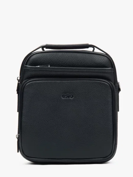 Кожаная сумка Estro черная