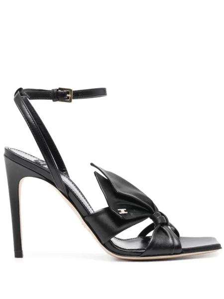 Sandale Elisabetta Franchi cu funde negru