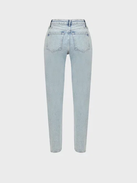 Прямі джинси Karl Lagerfeld Jeans бавовна/еластан синій