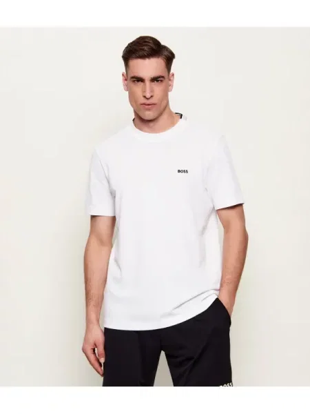 BOSS GREEN Póló TS_Pique fehér