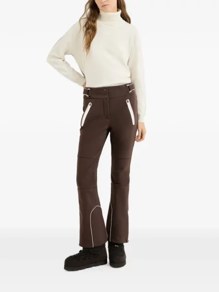 Pantaloni de schi Brunello Cucinelli maro