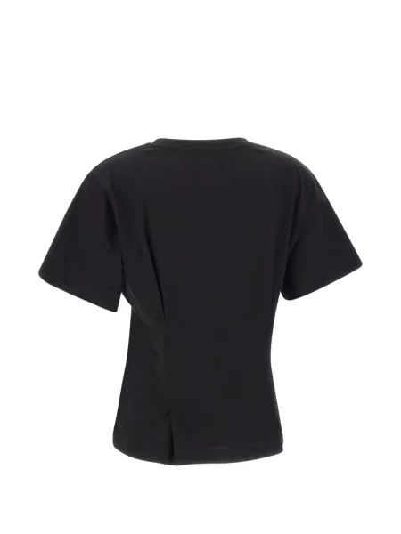 Tricou Kaos cu decolteu rotund negru