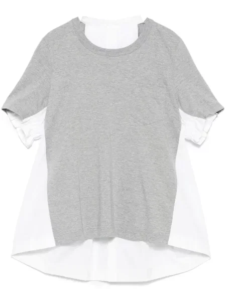 Tricou Sacai gri