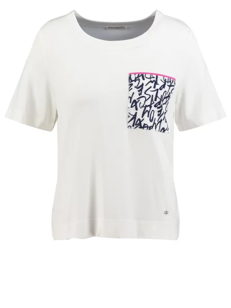 Key Largo Tricou Script' alb