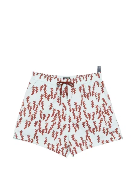 Slip de baie Zegna cu imagine cu cordon albastru