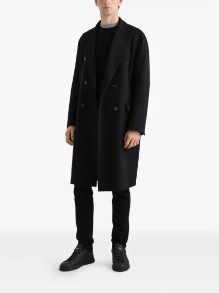 Palton Dolce & Gabbana de lână negru