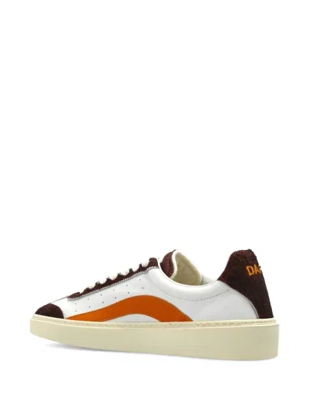 Sneakerși Dsquared2 din piele alb