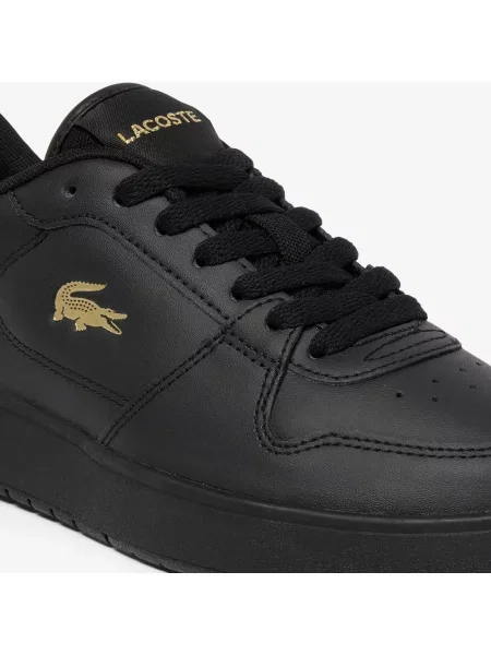 Lacoste Skórzane Sneakersy Court Ace czarne