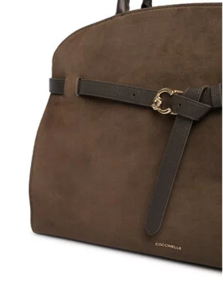 Torbica Coccinelle TLB Coccinellesabine Suede Bi E1 TLB 18 01 01 Kaki