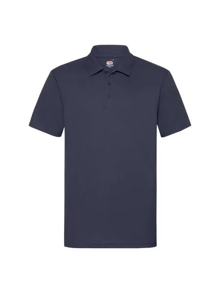 Polo Fruit Of The Loom albastru