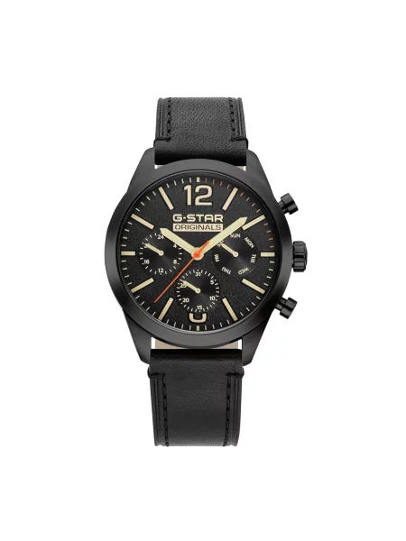 G-STAR Analogové hodinky Function watch Originals' černá