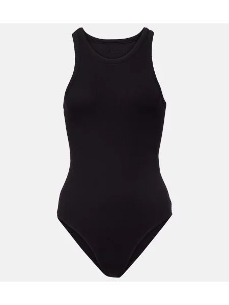 Body Alaïa tricotate negru