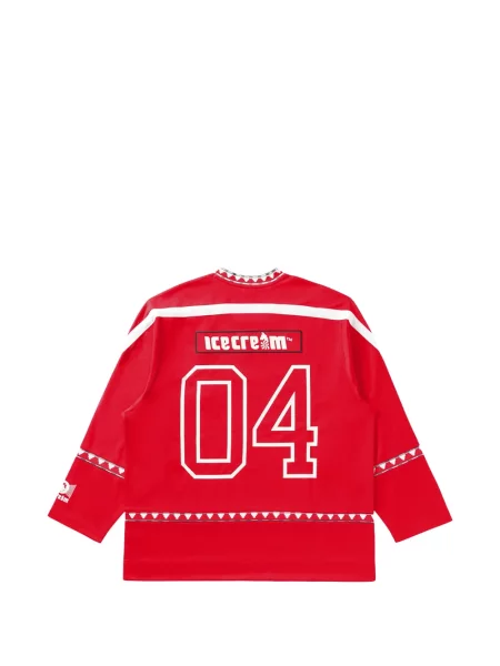 Tricou Icecream cu imagine roșu