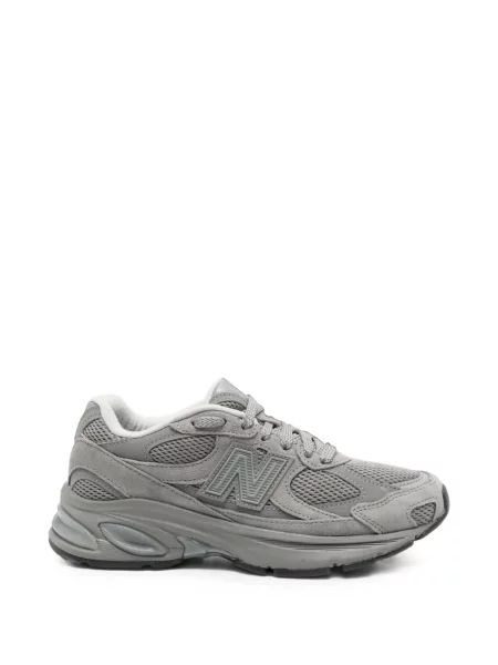 Sneakerși New Balance cu autograf gri