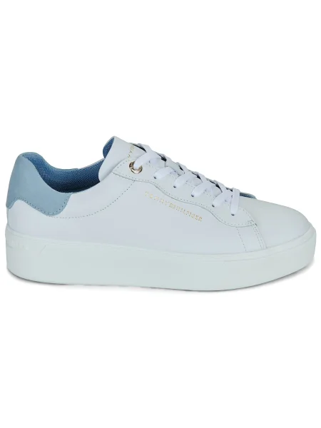 Tenisky Tommy Hilfiger na platforme biela