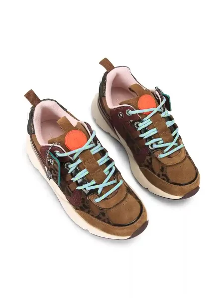 Шкіряні кросівки Kurt Geiger London Kurt Runner коричневий
