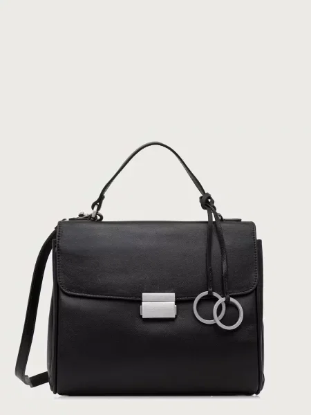 Marc O'Polo torebka crossbody skórzana czarna