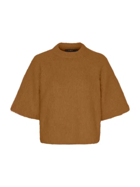 Sweter Btfcph z kaszmiru brązowy