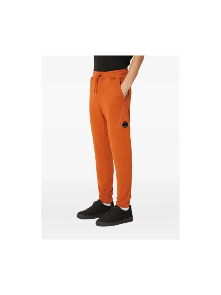 Pantaloni de jogging C.p. Company alergare portocaliu
