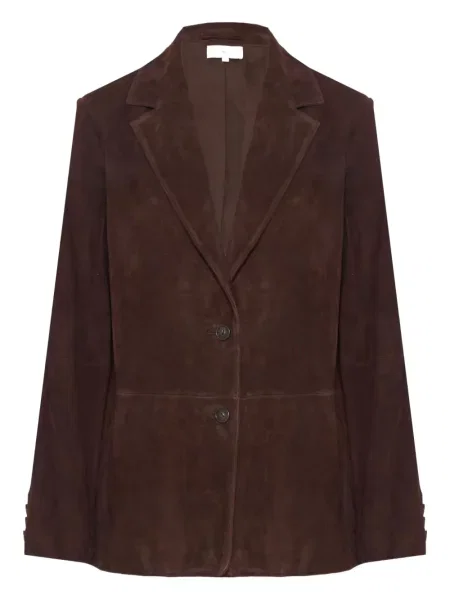 Geacă Vince din piele de căprioară maro