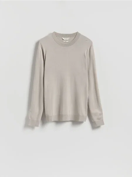 Reserved Pulover din majoritar bej