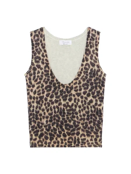 Wielobarwność top Blumarine czerwony