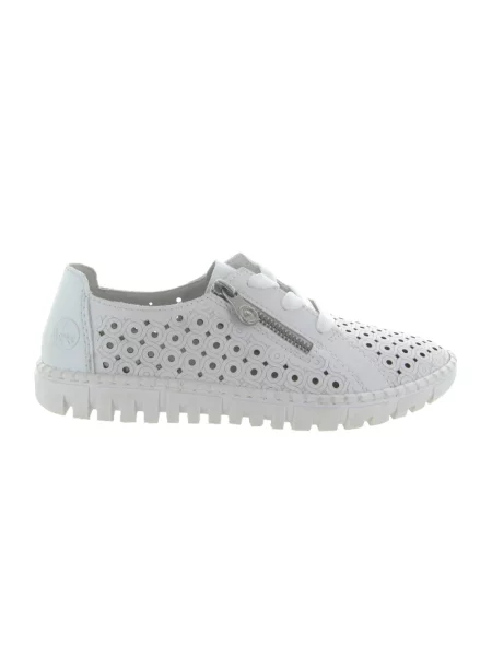 Sneakersy Rieker białe